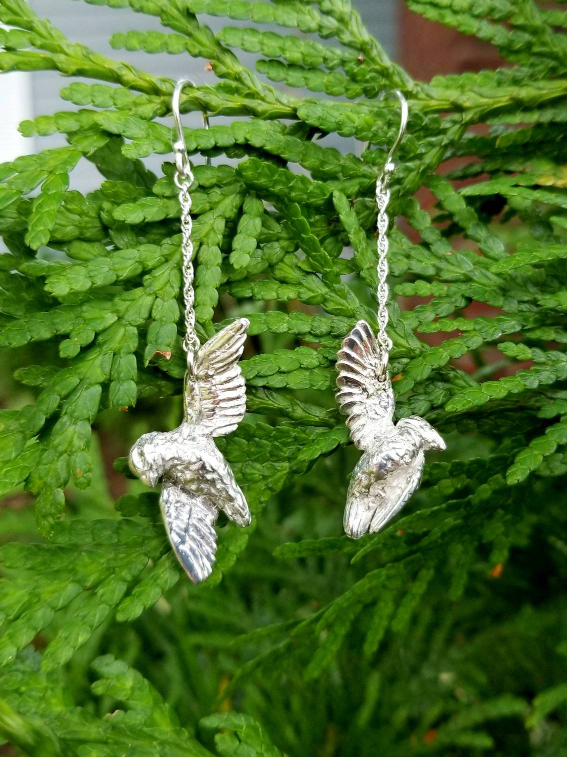 silent songbird earrings