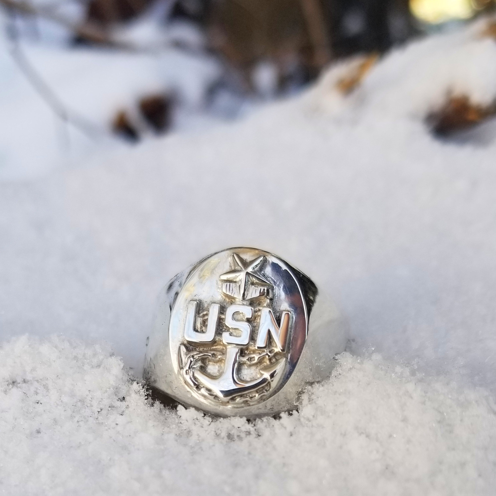 Navy chief deals signet ring